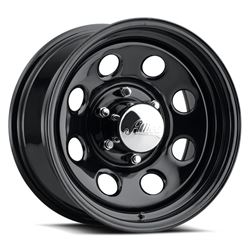 Picture of Allied Wheels 8279060 Allied - Pacer 297B Black Soft 8 17X9