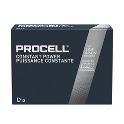 Picture of DURACELL BATTERIES PC1300  Procell Constant, Alkaline Battery, D, Bulk, 12/Box