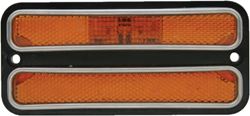 Picture of Brothers Trucks B3003LED  Front Side Marker Light - Deluxe - Amber - LED - Each