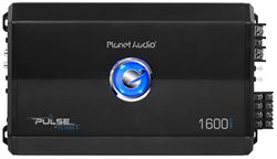 Picture of Planet Audio PL1600.4 4 Channel Car Amplifier - 1600 Watts, Full Range, Class A/B, 2/8 Ohm Stable, Mosfet Power Supply, Bridgeable