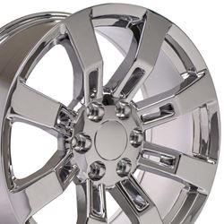 Picture of OE Wheels 8579272 20" Replica CA82 fits Cadillac Escalade 20x8.5 Chrome