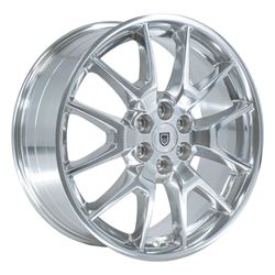 Picture of OE Wheels 9489828 20" Replica Wheel Ca12 Fits Cadillac Srx Rim 20x8 Polished Wheel