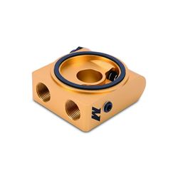 Picture of Mishimoto MMOP-SPTR Mishimoto Oil Sandwich Plate With Rear-Mounted Thermostat