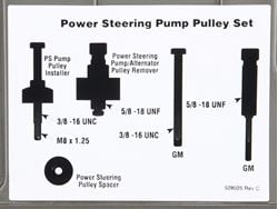 Picture of OTC Tools 4530 OTC Power Steering Pump Pulley Service Set