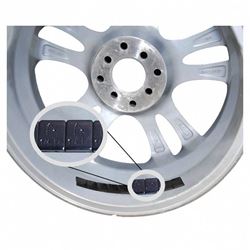 Picture of Gorilla Automotive 10005BG Wheel Weights 1/4 Ounce Black Box of 52 3 oz. Strips 10005BG