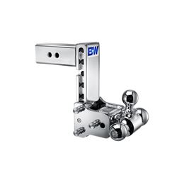 Picture of B&W TS20049C Class V 2 1/2in Receiver Chrome Tow & Stow 8in Model 7in Drop 7.5in Rise Tri-Ball