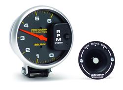 Picture of AutoMeter 6806 Gauge, Tachometer, 5" , 6k Rpm Diesel, Pedestal W/peak Memory, Pro-Comp