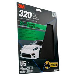 Picture of 3M 32040 ABRASIVE SHEET WETOR DRY 9X 11 P320 5 SHEET PK