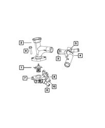 Picture of Mopar Performance 68210220AA Mopar Thrmostat None