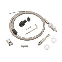Picture of Mr. Gasket 5657 Stainless Steel Braided Throttle Cable Kit
