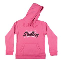 Picture of Stud Boy 2530-01 STUD BOY "GIRLS" PINK HOODIE, LG