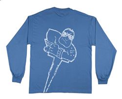 Picture of Stud Boy 2516-00 STUD BOY 2013 BLUE LONG SLEEVE SHIRT MEDIUM