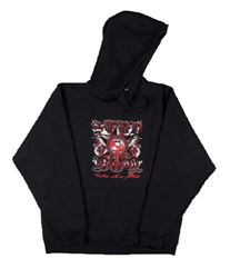 Picture of Stud Boy 2534-03 STUD BOY BLACK HOODIE 2XL