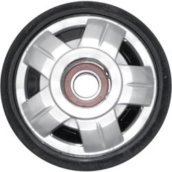 Picture of PPD R0180F-2-001B Idler Wheel 180mm BRP Snowmobile Black Spoked