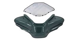 Picture of Motovan 71-8504 Atv Flared Windshield Green Suzuki