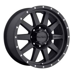 Picture of Method Race Wheels MR30189016518 Method Race Wheels The Standard Matte Black Wheel With Stainless Steel Accent Bolts (18x9"/6x135mm)