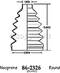 Picture of EMPI 86-2326-D CV Boot