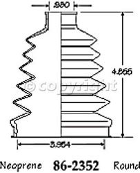 Picture of EMPI 86-2352-D CV Boot