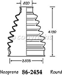 Picture of EMPI 86-2454-D CV Boot
