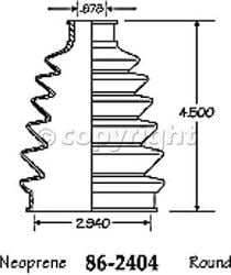 Picture of EMPI 86-2404-D CV Boot