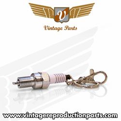 Picture of Vintage Parts 54569 Usa Spark Plug Key Chain
