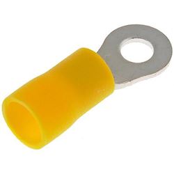 Picture of Dorman 85444 12-10 Gauge Ring Terminal, No. 8, Yellow