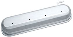 Picture of Proform Parts 141-266 Engine Valve Covers; Tall Style; Die Cast; Polished; No Logo; Ls Engines