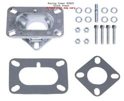 Picture of Racing Power Co. R2025 RACING POWER CO-PACKAGED 2 BARREL CARB TO 1 BARREL MANIFOLD