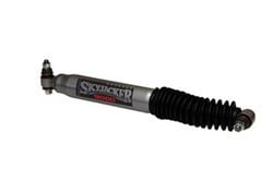 Picture of Skyjacker Suspension 9000 Steering Stabilizer Extended Length 23.9 Inch Collapsed Length 14.35 Inch Silver w/Black Boot Replacement Cylinder Only No Hardware Included Skyjacker