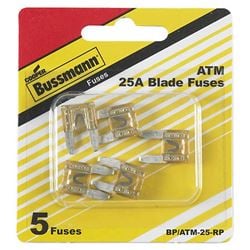Picture of Bussmann ATM25 Bussmann Atm-25 Fuse - Pack Of 5
