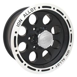 Picture of ION Alloy Wheels 174-6873B ION 174 GLOSS BLACK MACHINED 16X8 5-127 -5MM 83.82MM