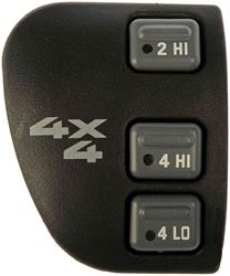 Picture of Dorman 901-061 Four Wheel Drive Selector Switch - Dash Mount; With Electric Shift