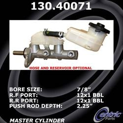 Picture of Centric 130.40071 Brake Master Cylinder