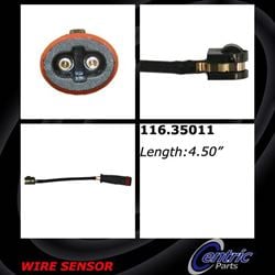 Picture of Centric 116.35011 Sensor Wire-Mbz