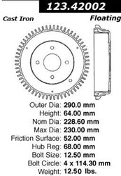 Picture of Centric 123.42002 Standard Brake Drum