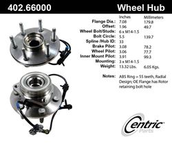 Picture of Centric 402.66000 Premium Hub Assembly
