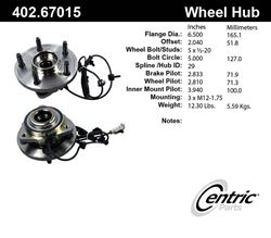 Picture of Centric 402.67015E Standard Hub Assembly