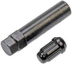 Picture of Dorman 711-356 Black Chrome Spline Drive Lock Set M12-1.50
