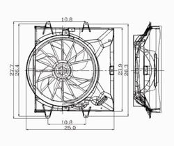 Picture of TYC 620200 Radiator Fan