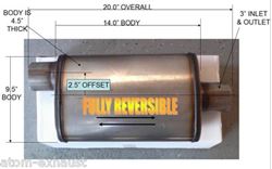 Picture of Jones Exhaust MF1229 Exhaust Muffler