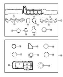 Picture of Mopar Performance 53020675AE MOPAR Gasket