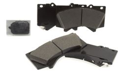 ADVICS AD0537 Ultra-Premium Rear Disc Brake Pad Set