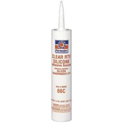 Picture of Permatex 80855 Clear Silicone 11 Oz