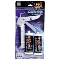 Picture of Permatex 99070 The Right Stuff Gasket Maker, 5 Oz. - 2 Pack With Caulking Gun