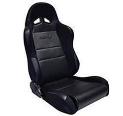 Picture of Scat Engine Components 80-1605-61R Sportsman Racing Seat -Right - Black Vinyl/vlur
