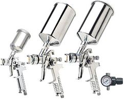 Picture of Titan Tools 19220 4 Piece Spray Guns 1.0 1.4 1.7 Kit