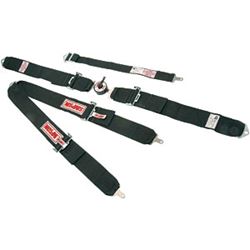 Picture of Simpson Racing Equipment 29108BK 5 Point 55" Bolt In Pull Down Roll Bar Harness, Black
