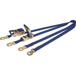 Picture of Simpson Racing Equipment 35007BL Ratchet Tie Downs - Blue