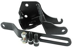 Picture of Borgeson 802404 Power Steering Pump Bracket; Steel; 55-57 Chevy; Front Motor Mount