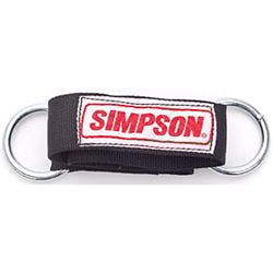 Picture of Simpson Racing Equipment 35010BK Axle Straps-Black